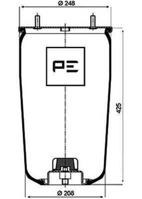 Pe Automotive Veerbalg 084.126-71A