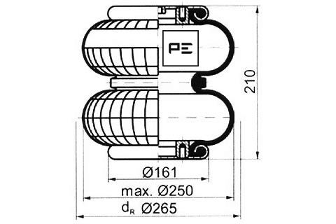 Pe Automotive Veerbalg 084.127-71A