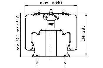 Pe Automotive Veerbalg 084.297-71A