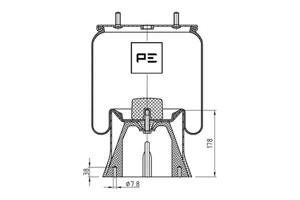 Pe Automotive Veerbalg 084.347-71A