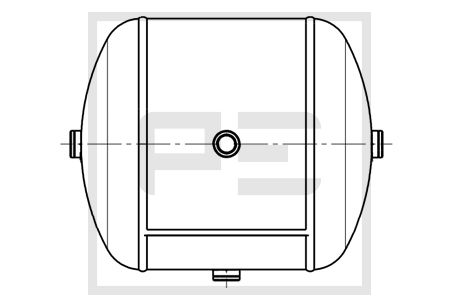 Pe Automotive Luchtreservoir, pneumatisch systeem 106.511-80A