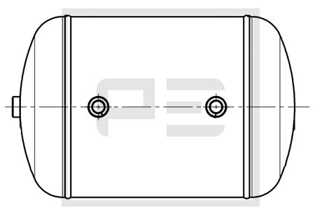 Pe Automotive Luchtreservoir, pneumatisch systeem 126.249-80A