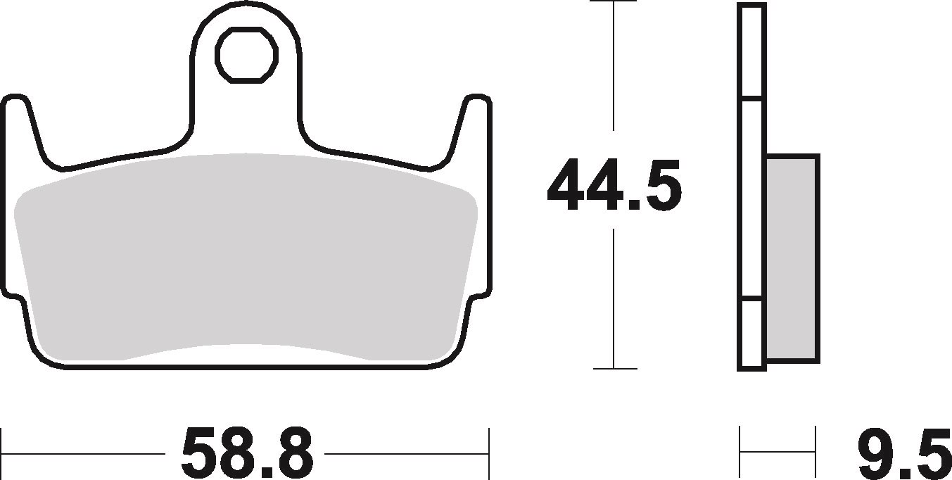 Brembo Remblokkenset, schijfrem 07016