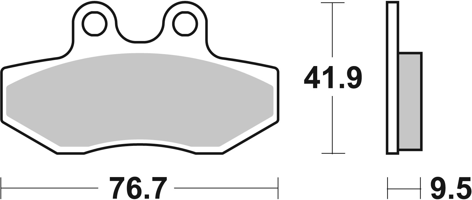 Brembo Remblokkenset, schijfrem 07068