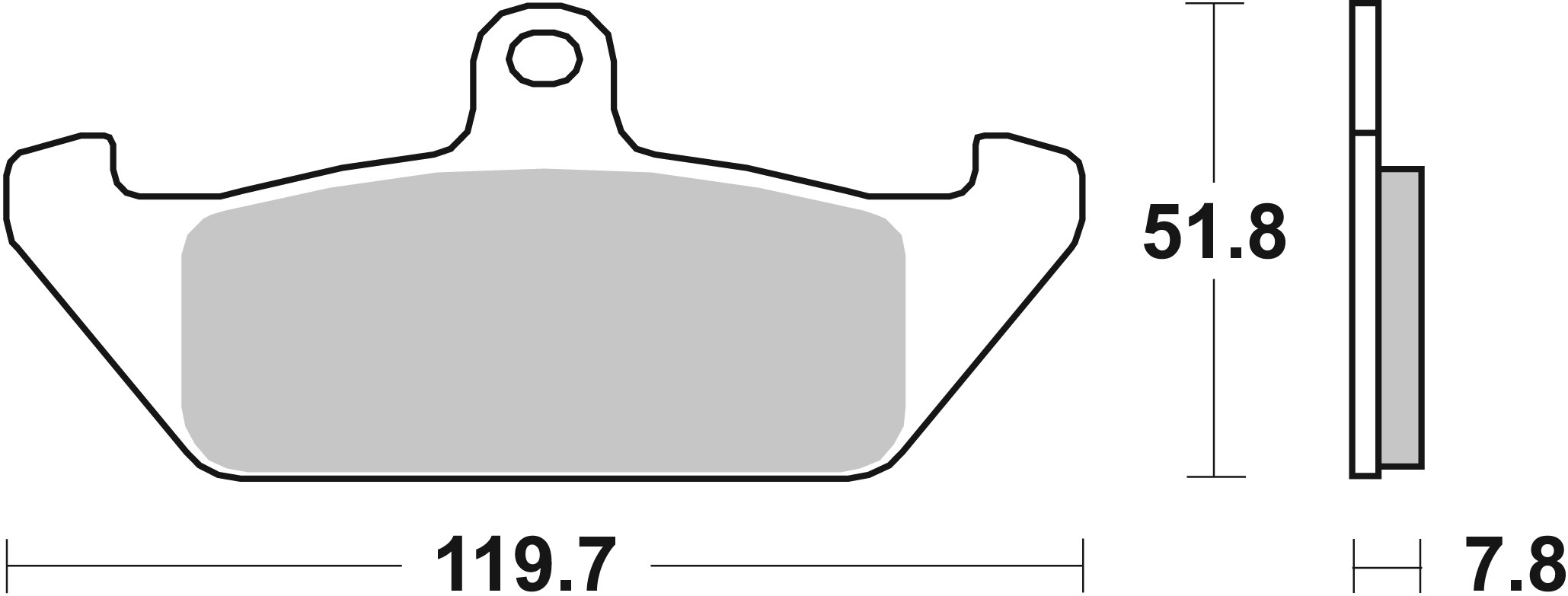 Brembo Remblokkenset, schijfrem 07BB0606