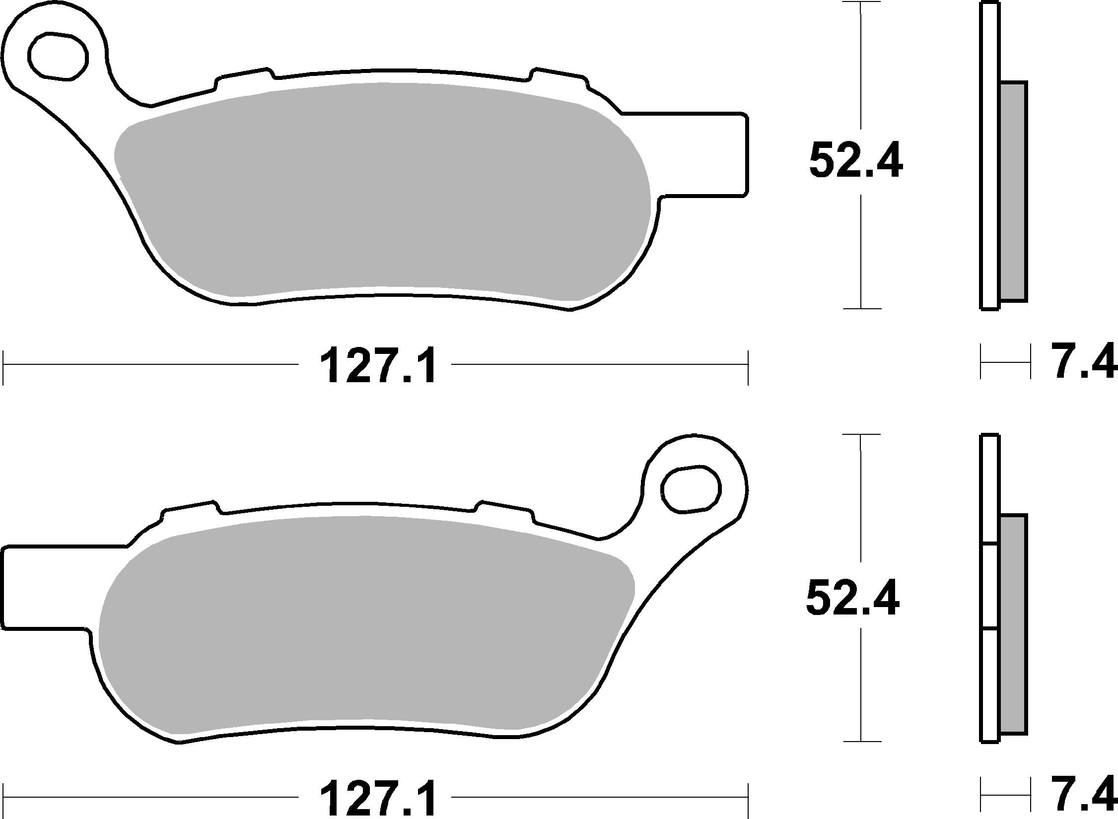 Brembo Remblokkenset, schijfrem 07HD07SP