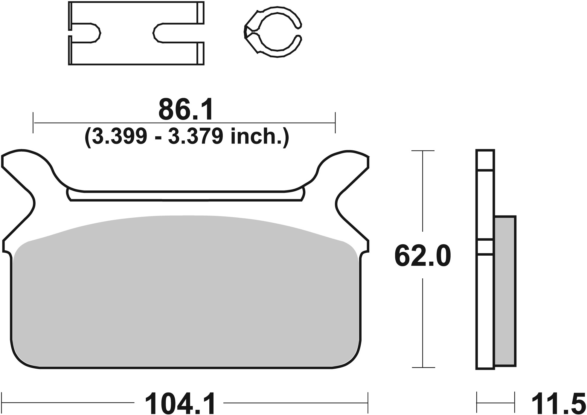 Brembo Remblokkenset, schijfrem 07HD0910