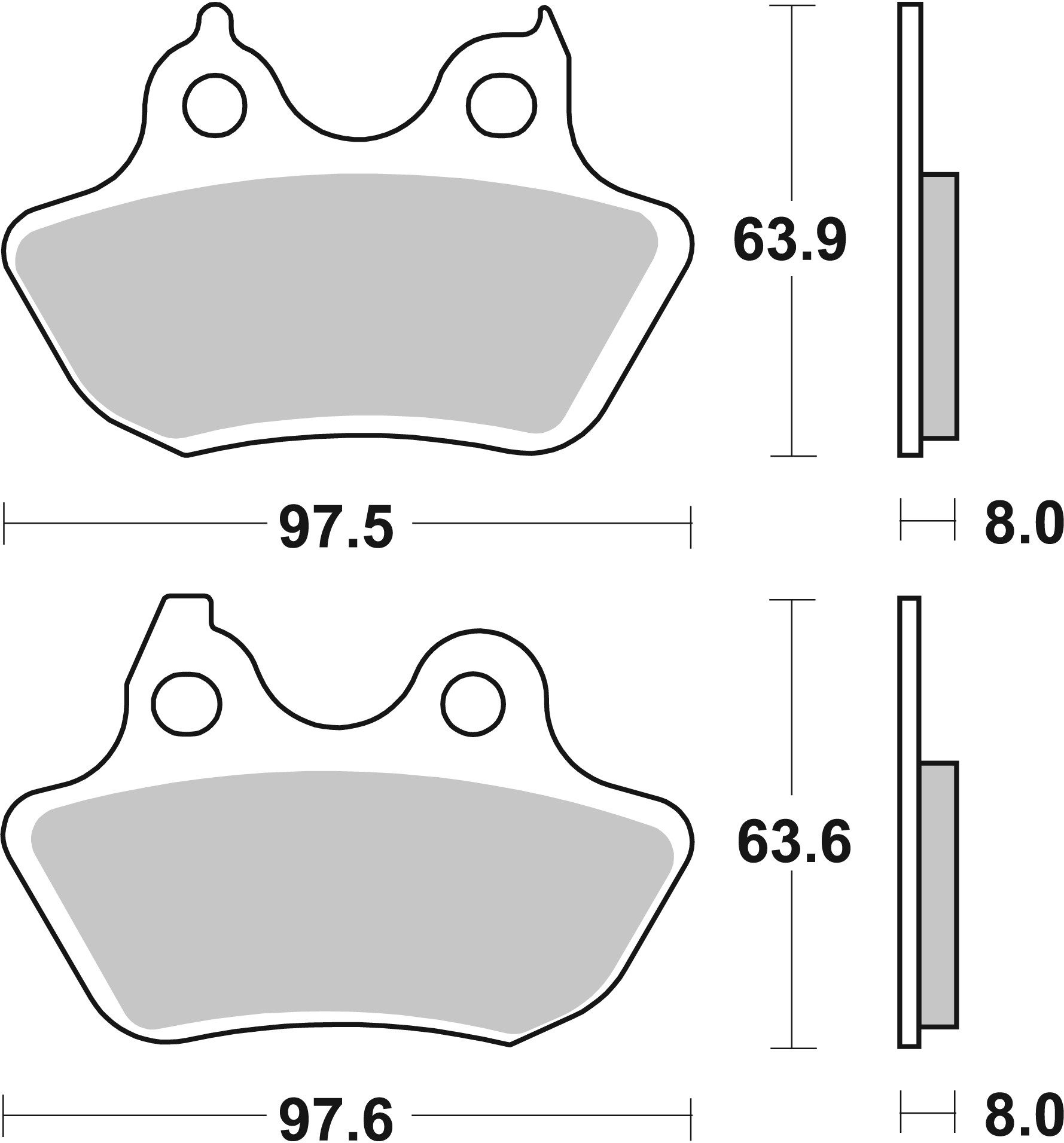 Brembo Remblokkenset, schijfrem 07HD18CC