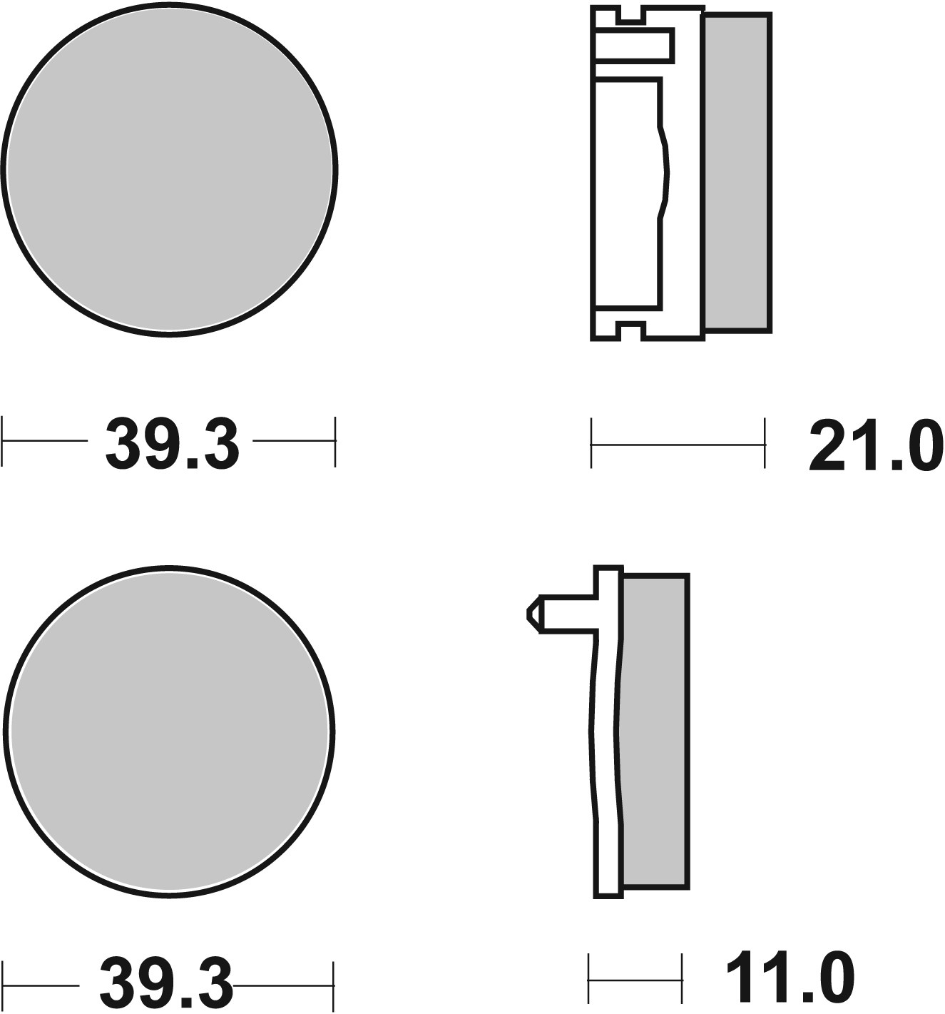 Brembo Remblokkenset, schijfrem 07HO0631