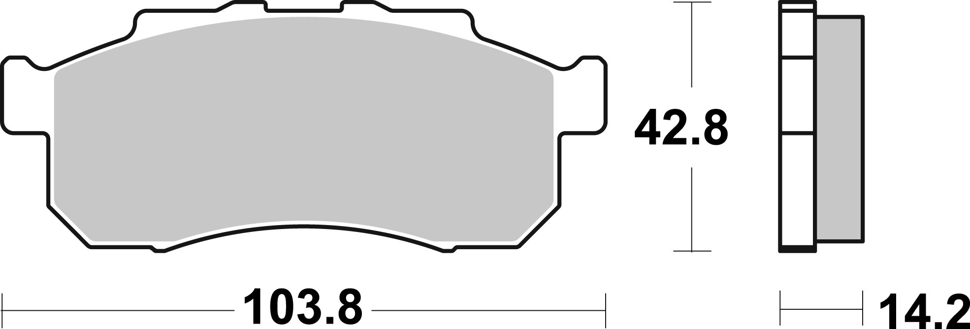 Brembo Remblokkenset, schijfrem 07HO67SD