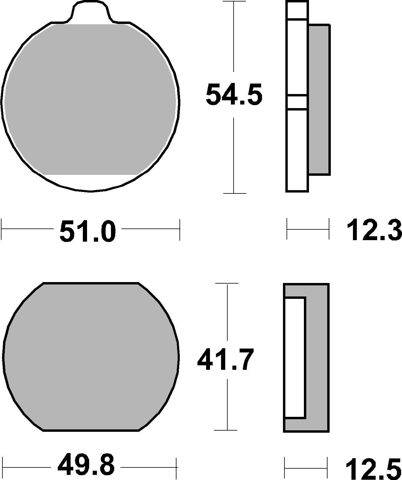 Brembo Remblokkenset, schijfrem 07KA0122