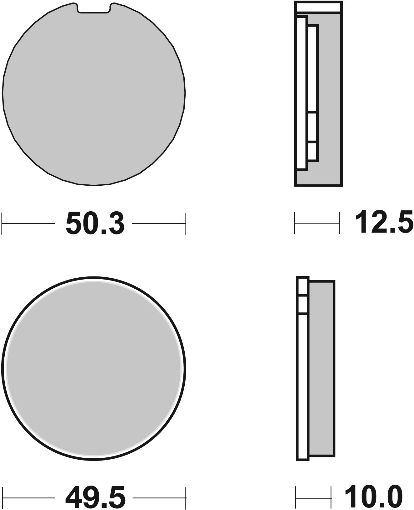 Brembo Remblokkenset, schijfrem 07KS0124