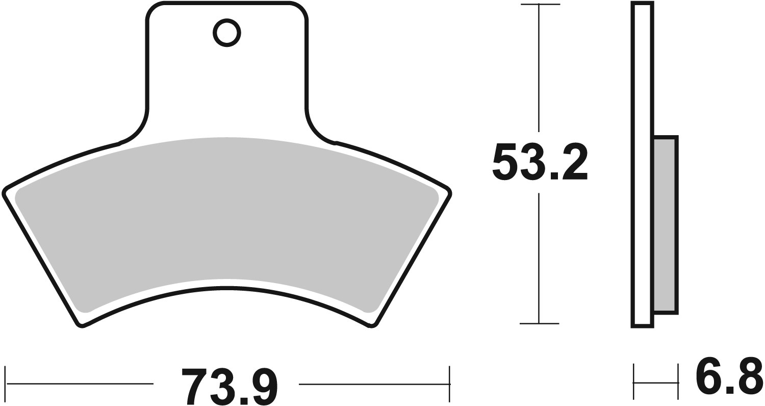 Brembo Remblokkenset, schijfrem 07PO04SX