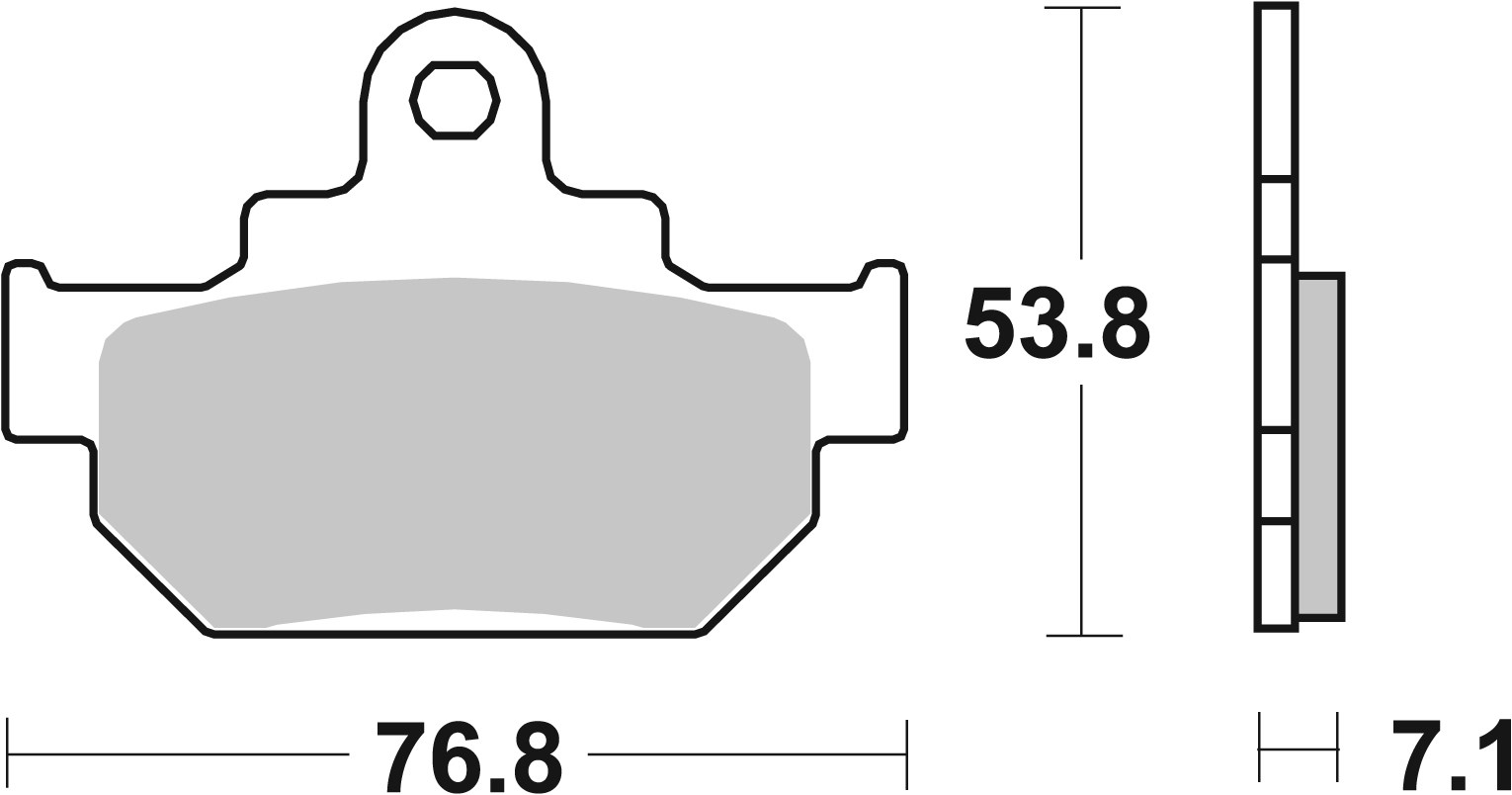Brembo Remblokkenset, schijfrem 07SU0904