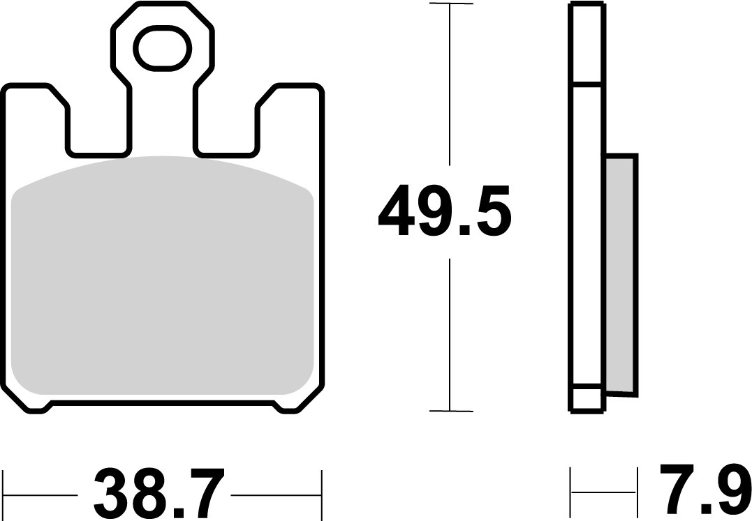Brembo Remblokkenset, schijfrem 07SU26LA