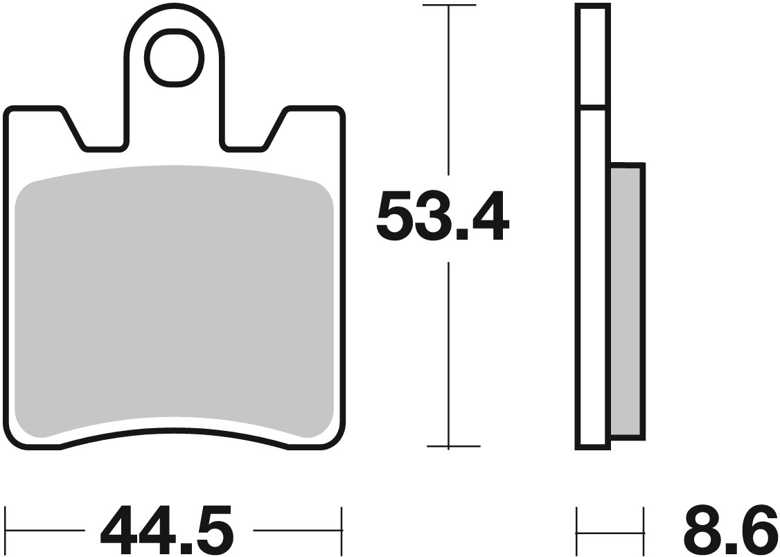 Brembo Remblokkenset, schijfrem 07YA09CC