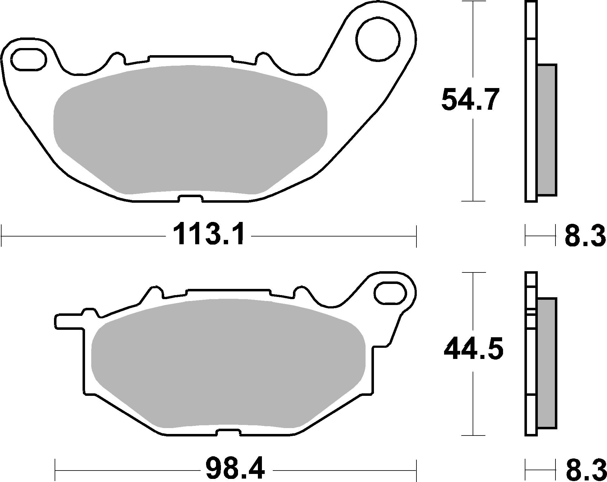 Brembo Remblokkenset, schijfrem 07YA52CC