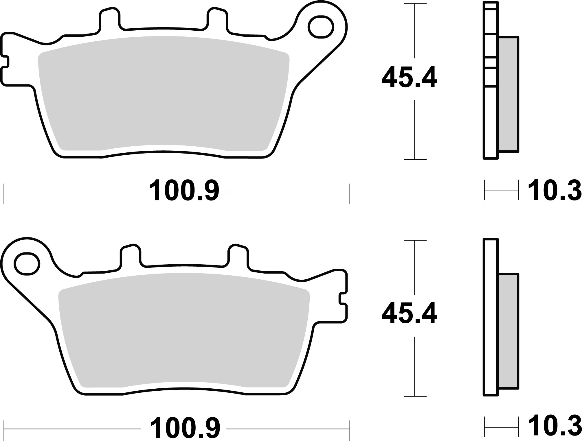 Brembo Remblokkenset, schijfrem 07YA60SP