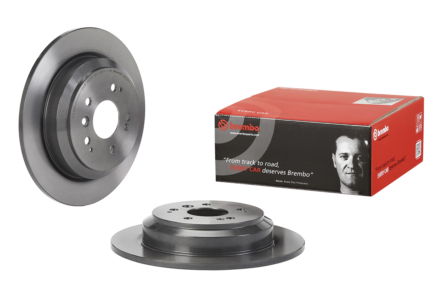 Brembo Remschijven 08.E295.11