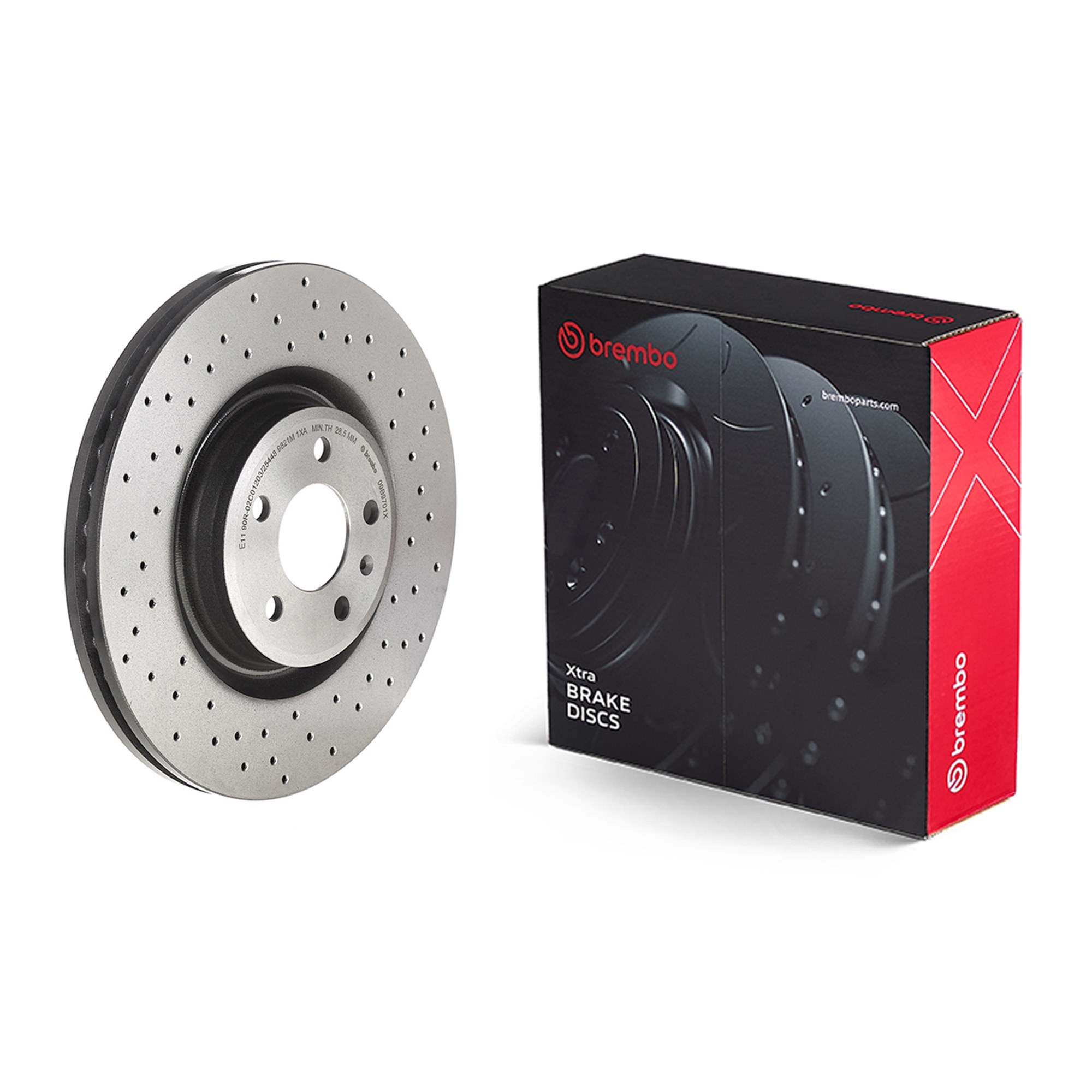 Brembo Remschijven 09.B970.1X