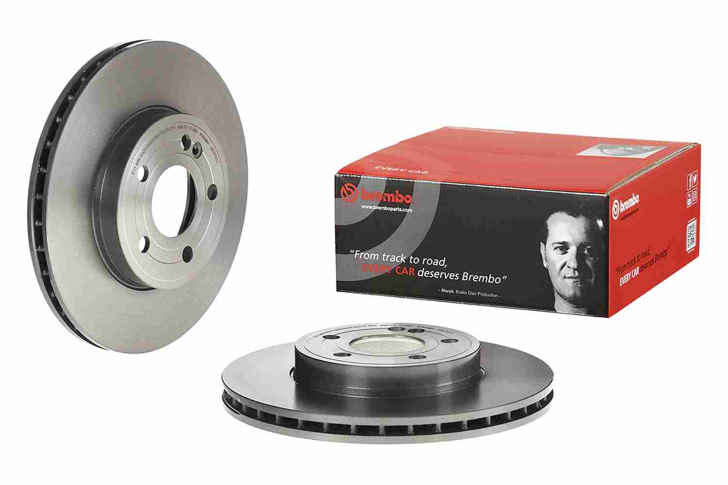 Brembo Remschijven 09.D772.11
