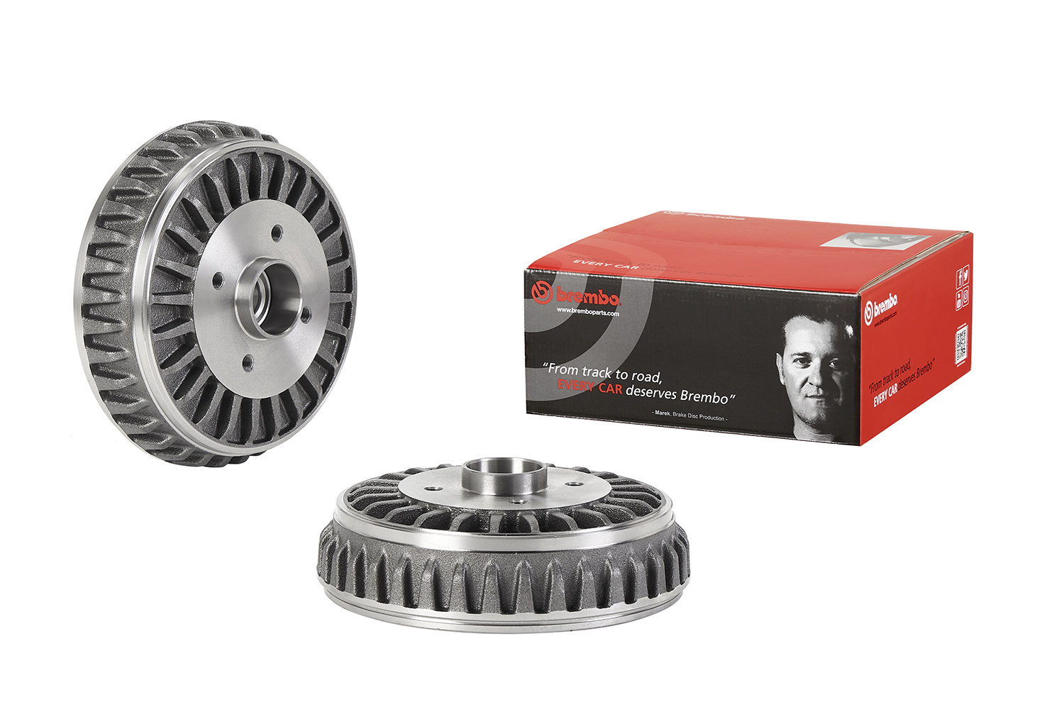 Brembo Remtrommel 14.E312.50
