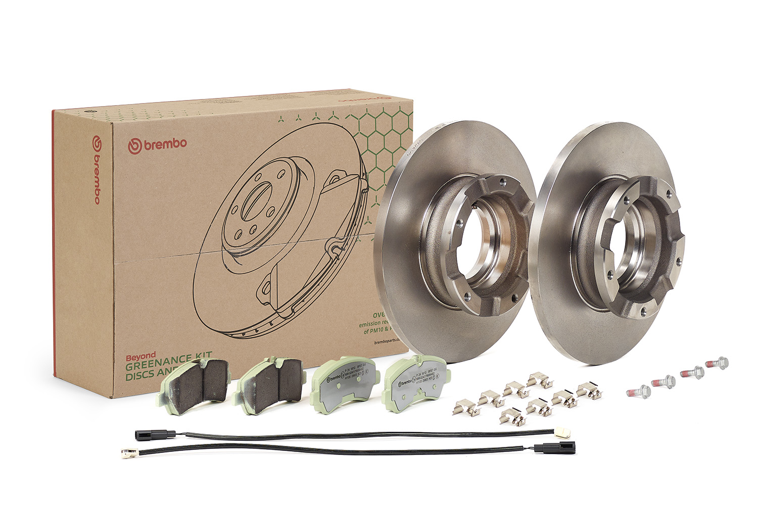 Brembo Remmenset, remschijf KT 10 018