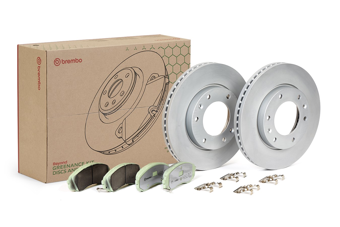 Brembo Remmenset, remschijf KT 10 019