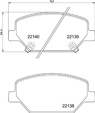 Brembo Remblokset P 07 007