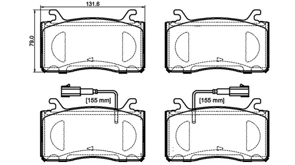 Brembo Remblokset P 23 185