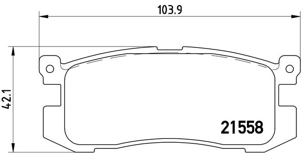 Brembo Remblokset P 24 025