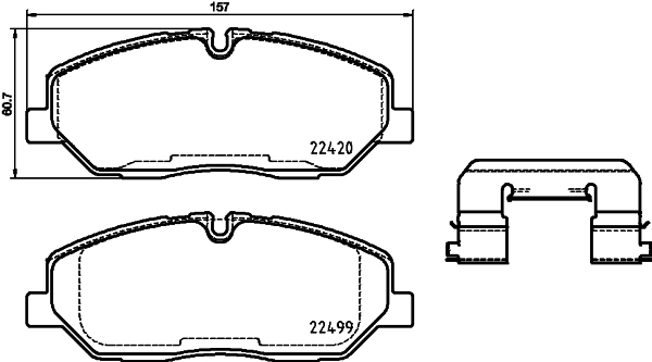 Brembo Remblokset P 30 084