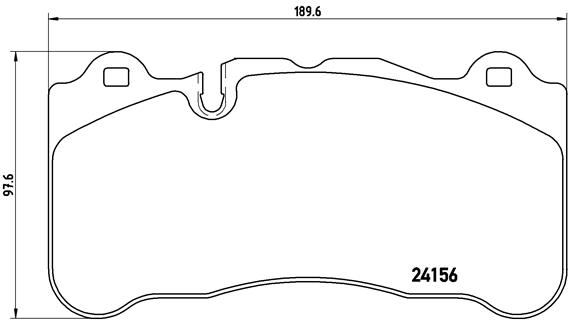 Brembo Remblokset P 50 078