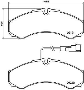 Brembo Remblokset P 56 069