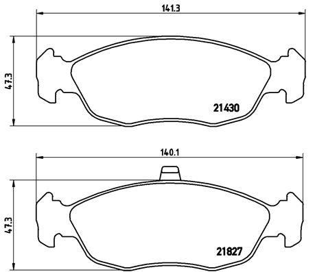 Brembo Remblokset P 61 051