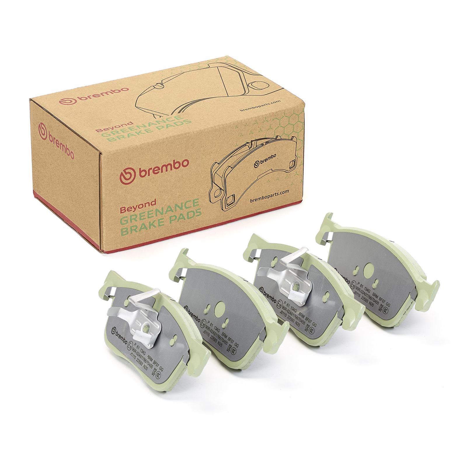 Brembo Remblokset P 61 134G
