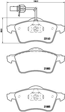 Brembo Remblokset P 85 049