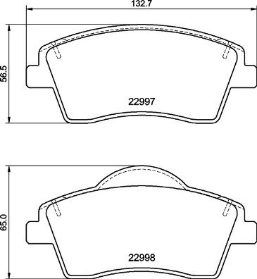 Brembo Remblokset P 86 033