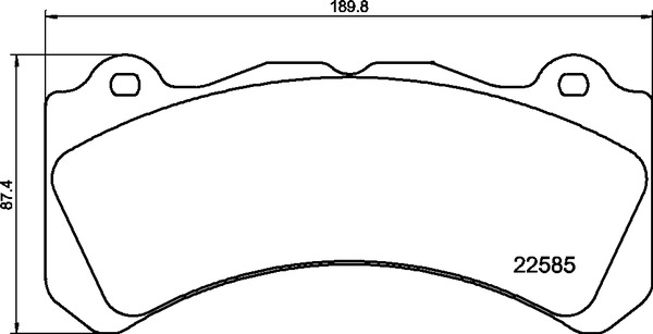 Brembo Remblokset P 86 034
