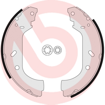 Brembo Remschoen set S 23 517