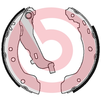 Brembo Remschoen set S 23 572