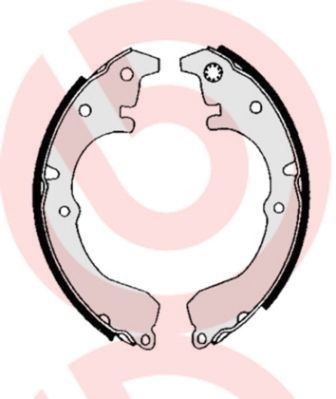 Brembo Remschoen set S 83 514