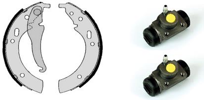 Brembo Remschoen set H 06 001
