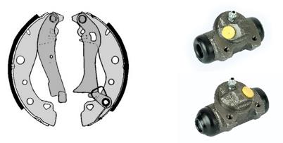 Brembo Remschoen set H 23 011