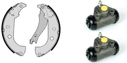 Brembo Remschoen set H 23 038