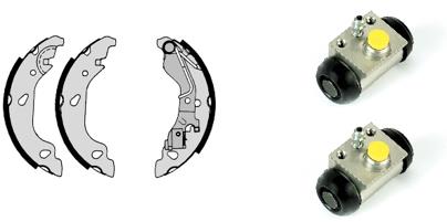 Brembo Remschoen set H 23 048