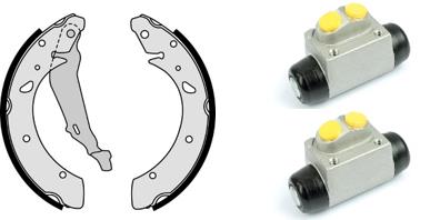 Brembo Remschoen set H 28 011