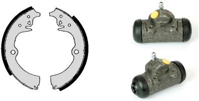 Brembo Remschoen set H 61 009