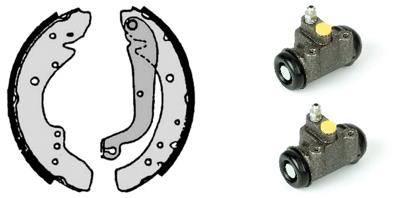 Brembo Remschoen set H 68 058