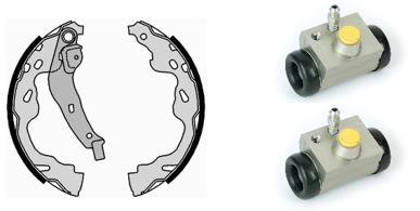 Brembo Remschoen set H 83 013